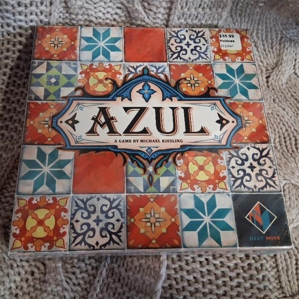 Azul Board Game By Michael Kiesling Tile-Laying Strategy Game For 2-4 Players Ag